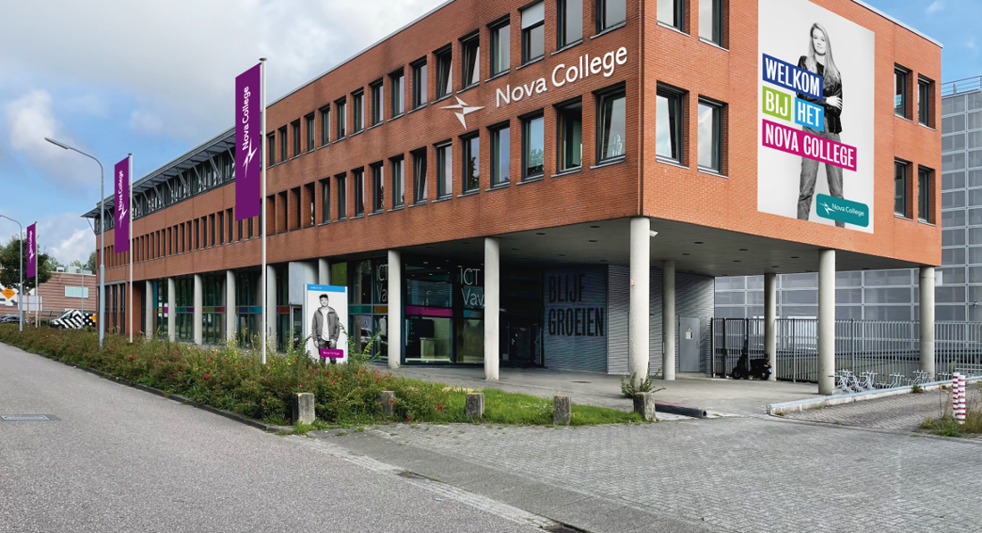 Onderwijs voortzetten tijdens de vernieuwing van de Nova Campus in Hoofddorp
